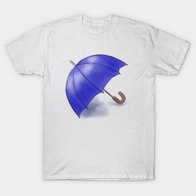 The blue umbrella t shirt outlet